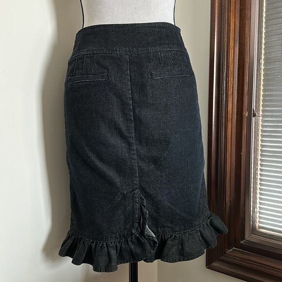 Leifsdottir | Button Up Denim Skirt Size 0 - Picture 7 of 13